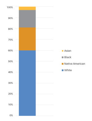 Figure 2 - Population by Race - Shakopee Correctional Facility