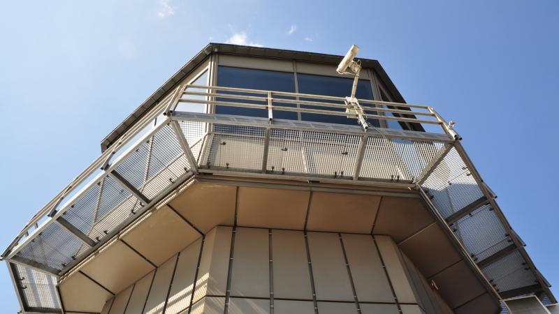 Prison tower camera